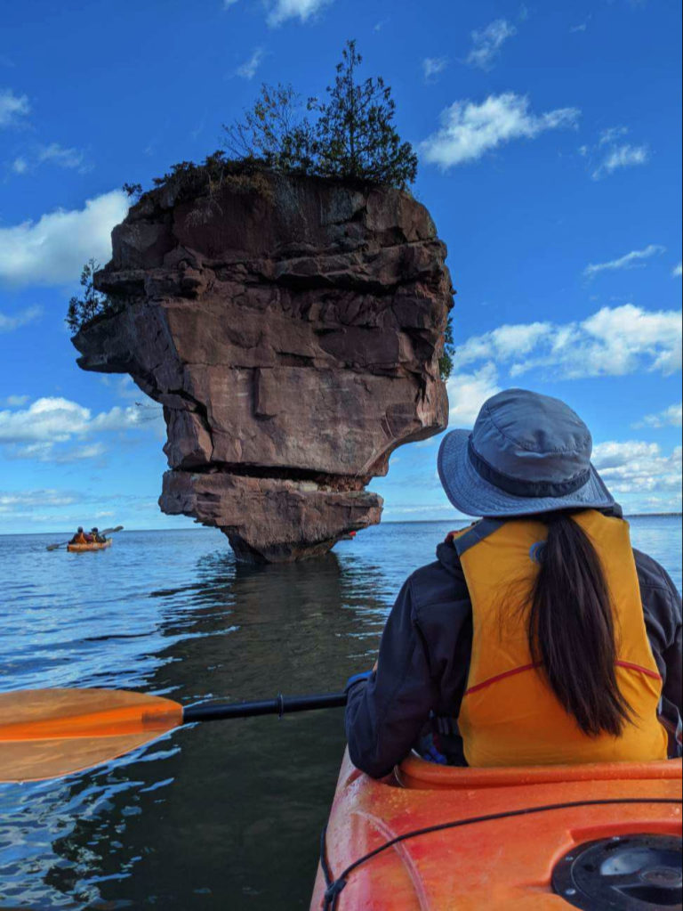 Chequamegon Bay Sea Caves and Balancing Rock – Apostle Islands Tours