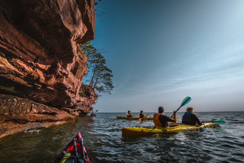 Chequamegon Bay Sea Caves and Balancing Rock – Apostle Islands Tours
