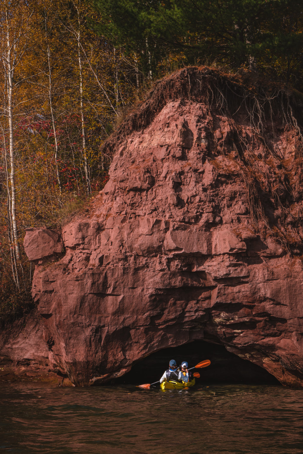 Chequamegon Bay Sea Caves and Balancing Rock – Apostle Islands Tours