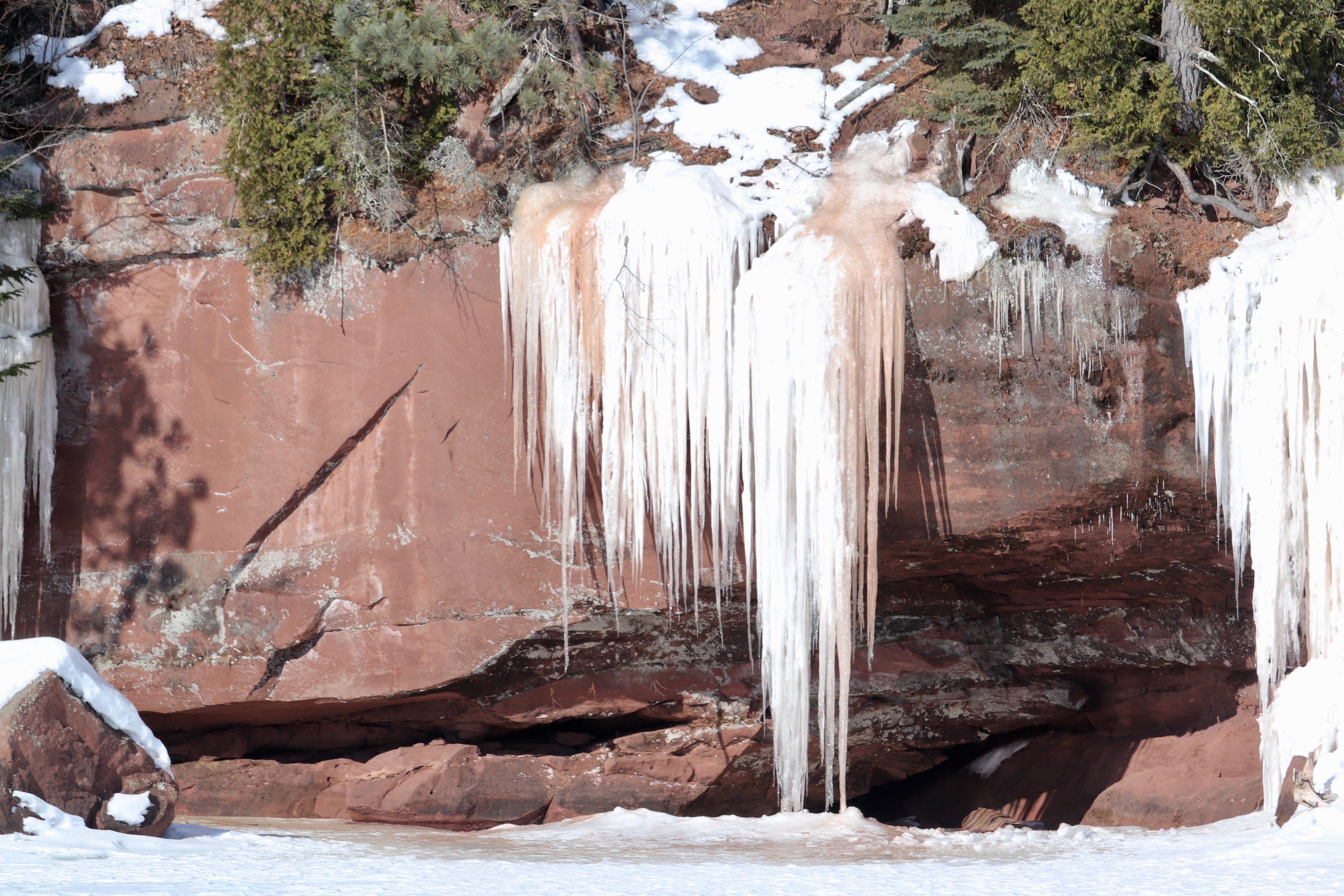 Apostle Islands Red Cliff Ice Caves