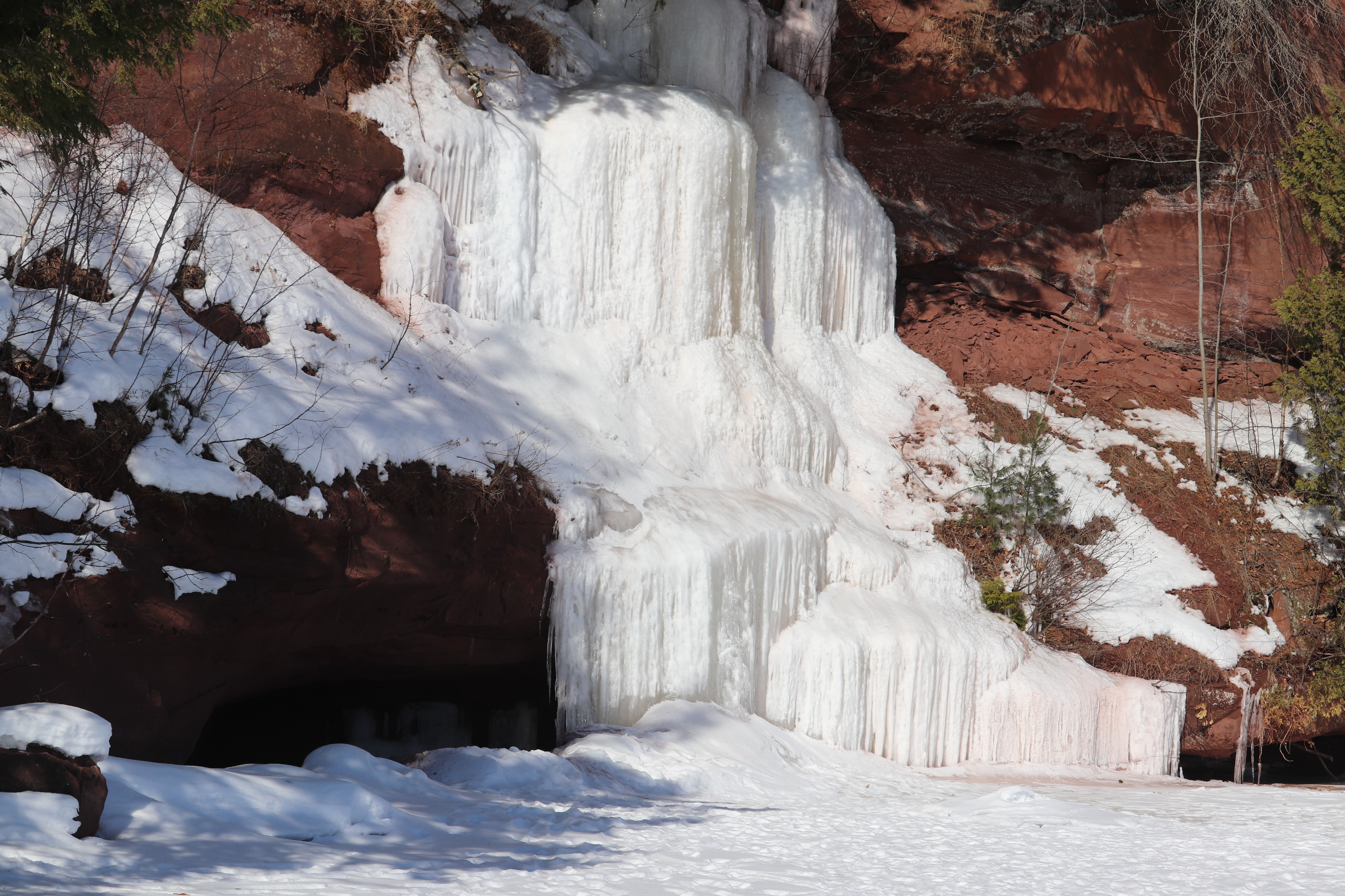 Apostle Islands Red Cliff Ice Caves