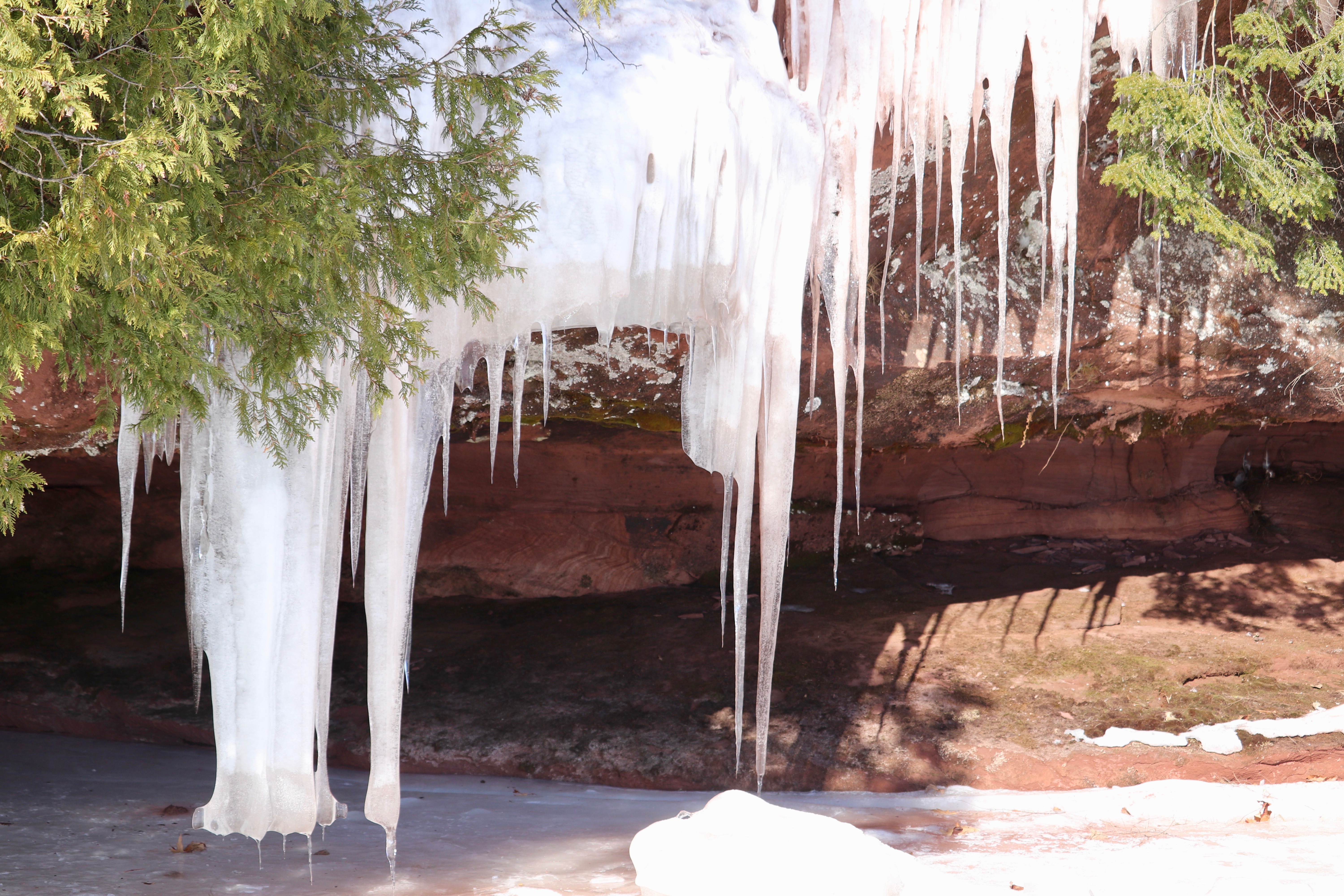 Apostle Islands Red Cliff Ice Caves