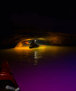 Chequamegon Sea Caves Kayak at Night