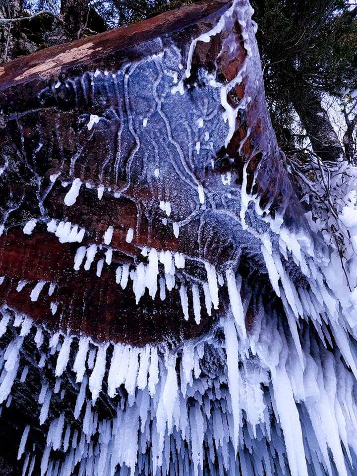 Apostle Islands Ice Caves - Photo by Tad Paavola