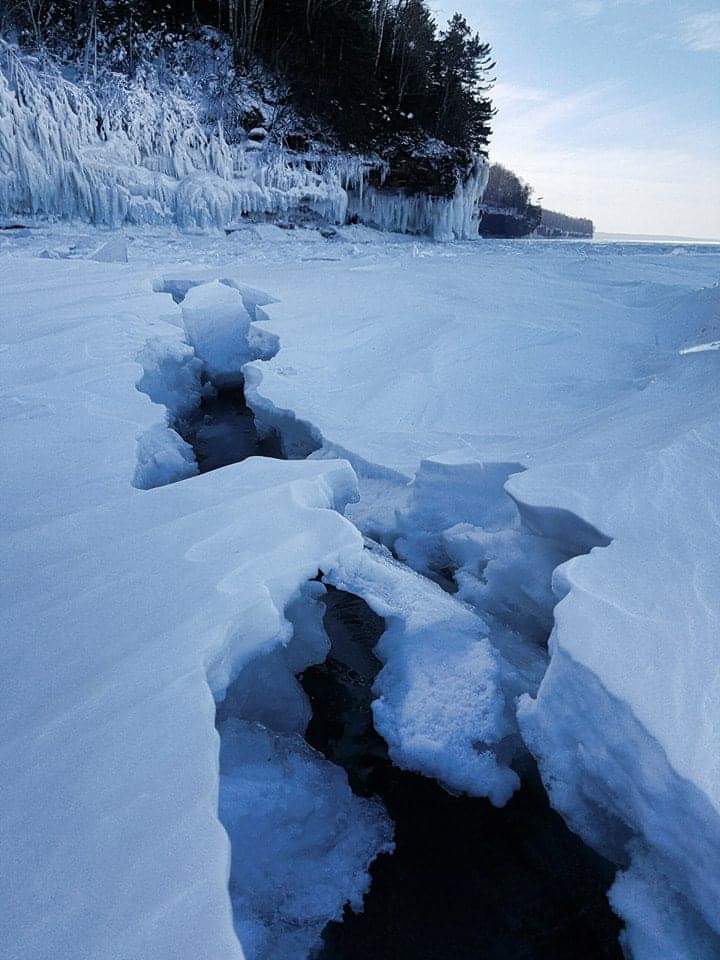 Apostle Islands Ice Caves - Photo by Tad Paavola