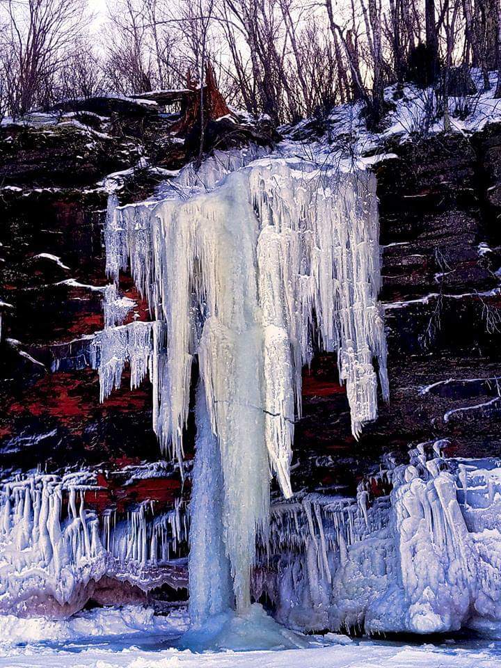 Apostle Islands Ice Caves - Photo by Tad Paavola