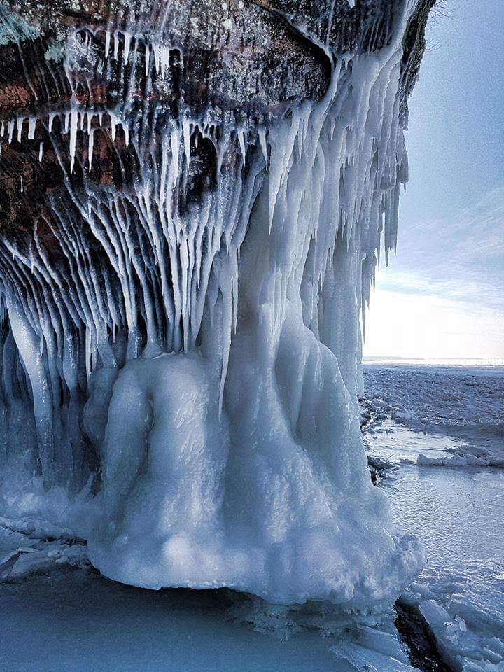 Apostle Islands Ice Caves - Photo by Tad Paavola