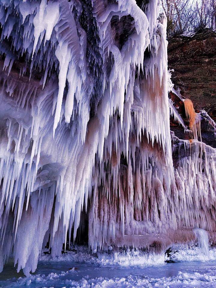 Apostle Islands Ice Caves - Photo by Tad Paavola