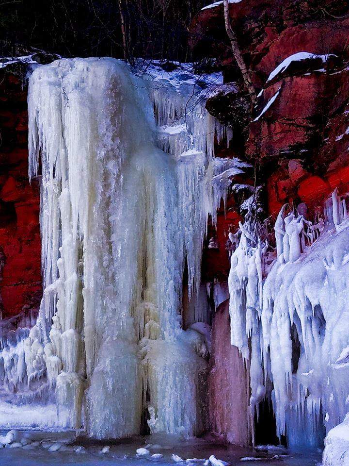 Apostle Islands Ice Caves - Photo by Tad Paavola