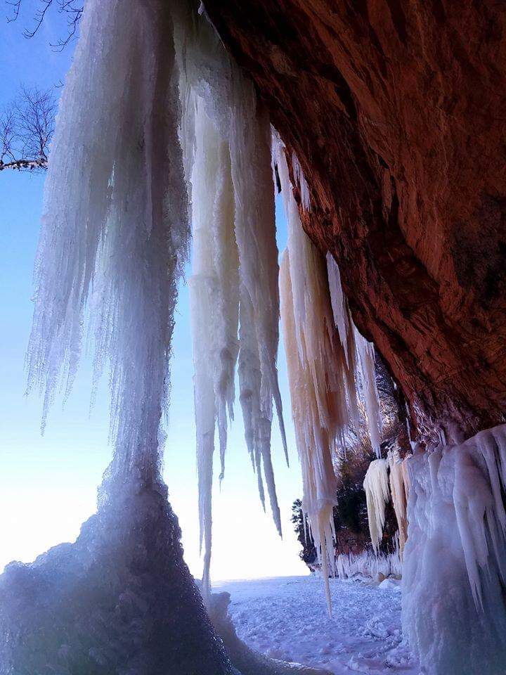 Apostle Islands Ice Caves - Photo by Tad Paavola