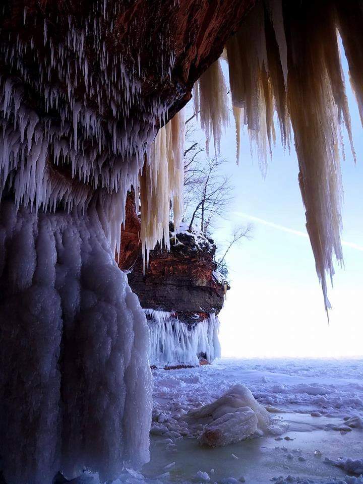 Apostle Islands Ice Caves - Photo by Tad Paavola