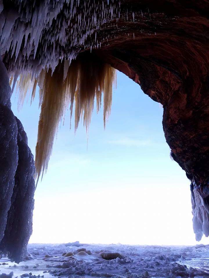 Apostle Islands Ice Caves - Photo by Tad Paavola