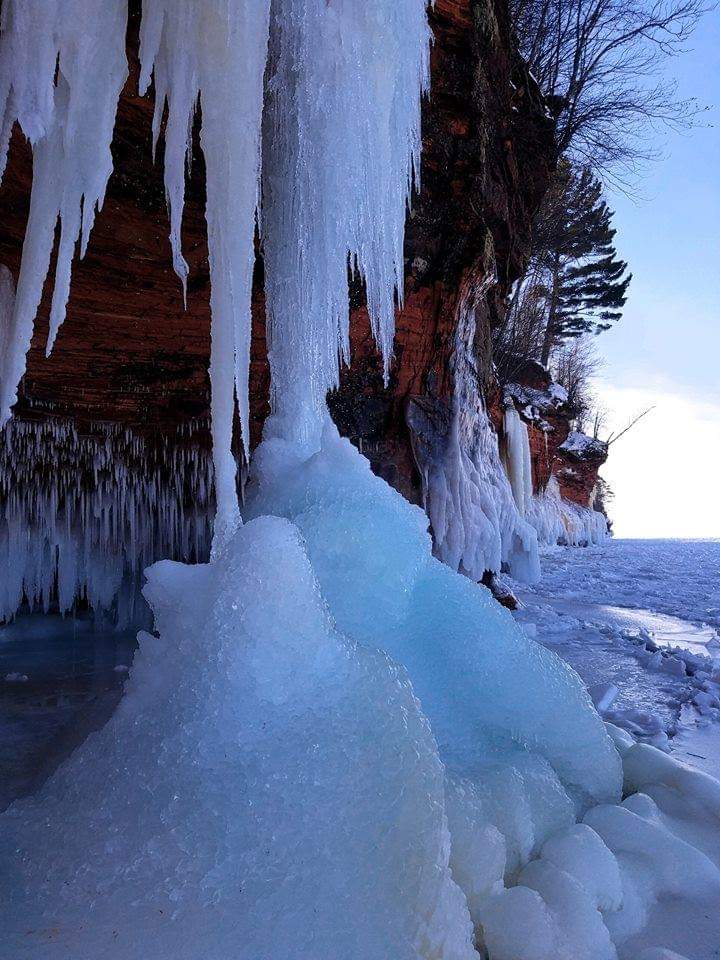 Apostle Islands Ice Caves - Photo by Tad Paavola