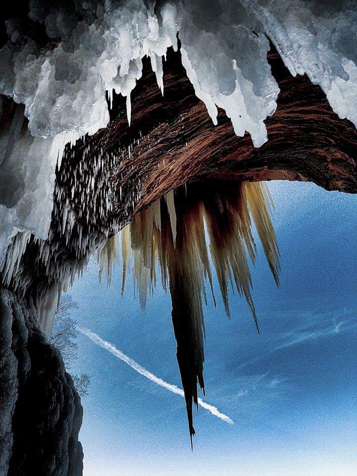 Apostle Islands Ice Caves - Photo by Tad Paavola