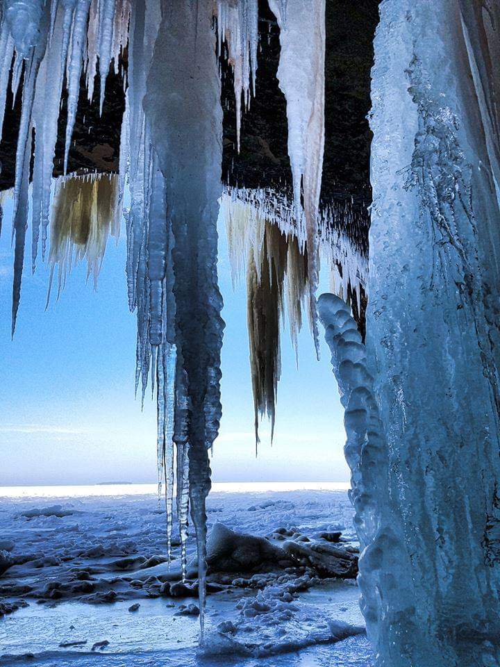 Apostle Islands Ice Caves - Photo by Tad Paavola