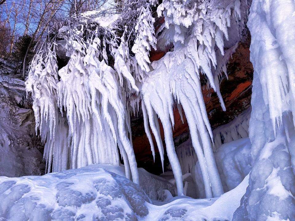 Apostle Islands Ice Caves - Photo by Tad Paavola