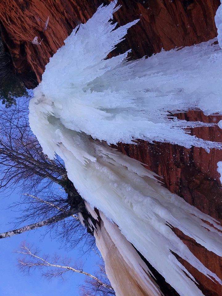 Apostle Islands Ice Caves - Photo by Tad Paavola