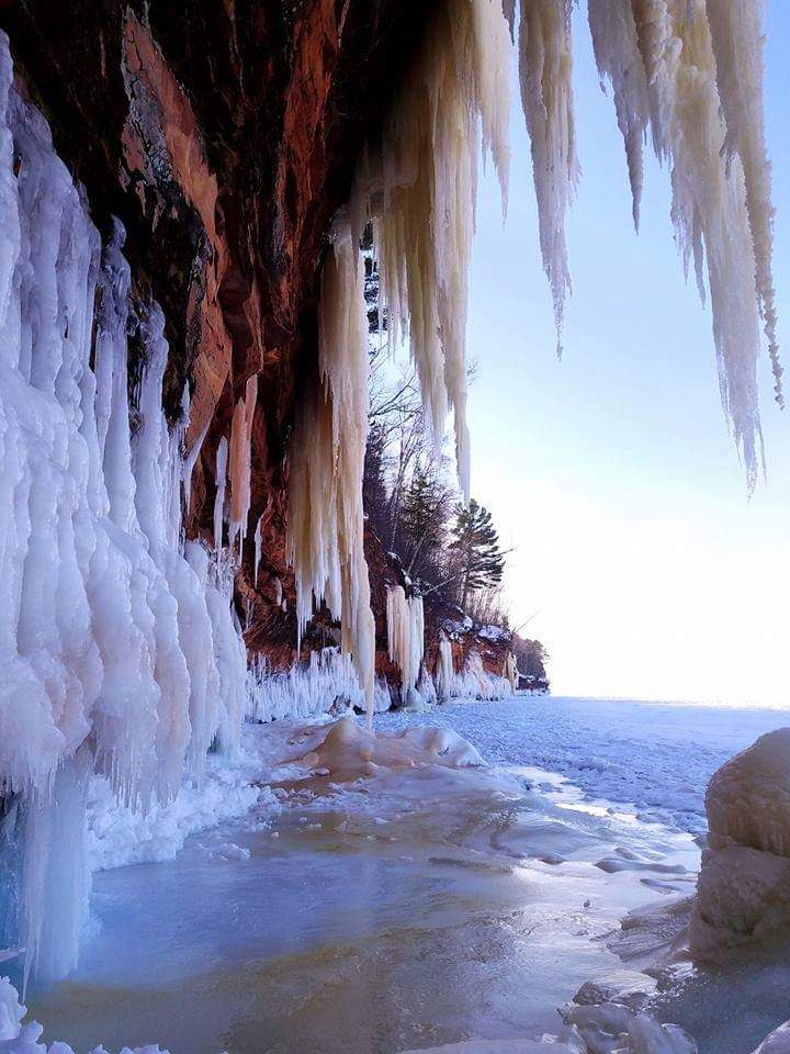 Apostle Islands Ice Caves - Photo by Tad Paavola