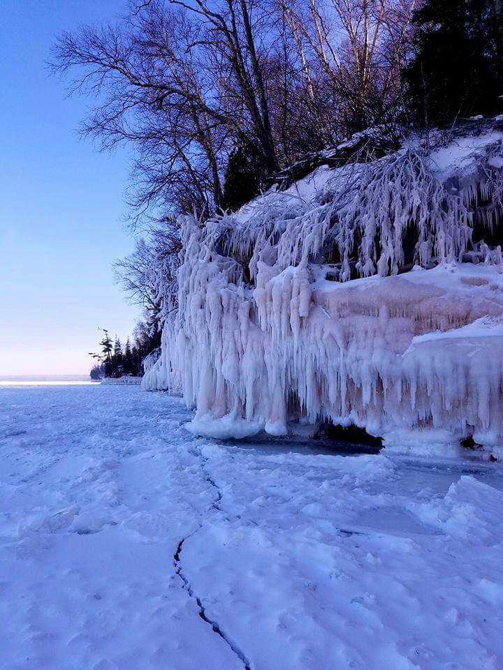 Apostle Islands Ice Caves - Photo by Tad Paavola