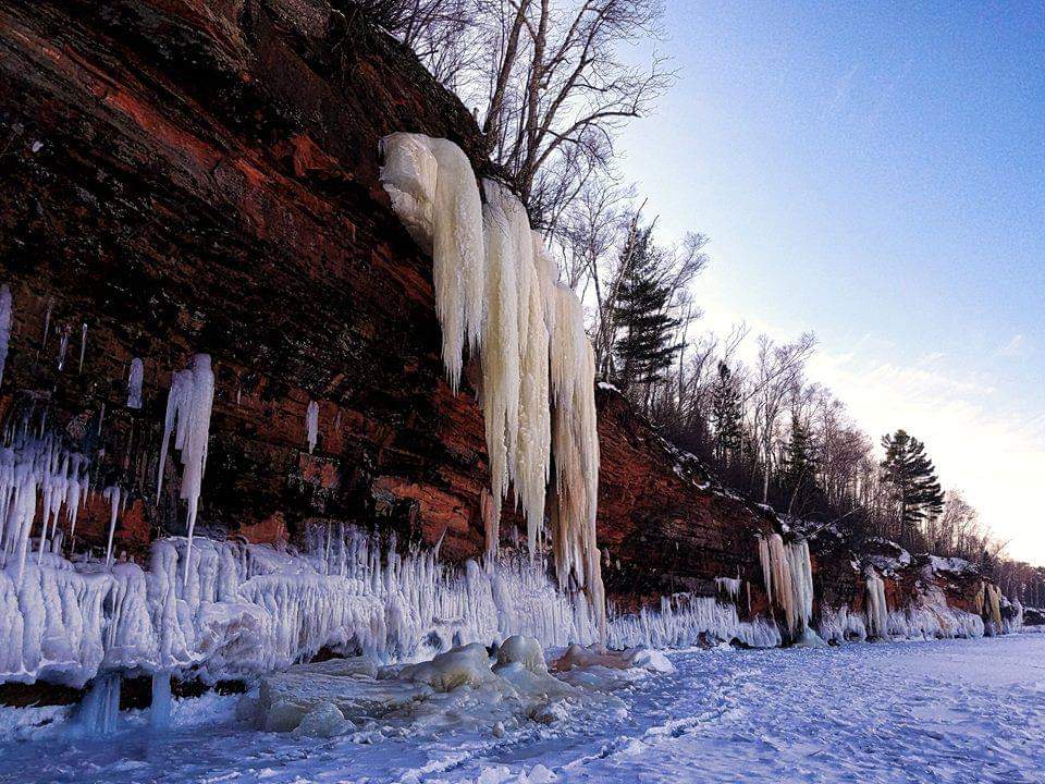 Apostle Islands Ice Caves - Photo by Tad Paavola