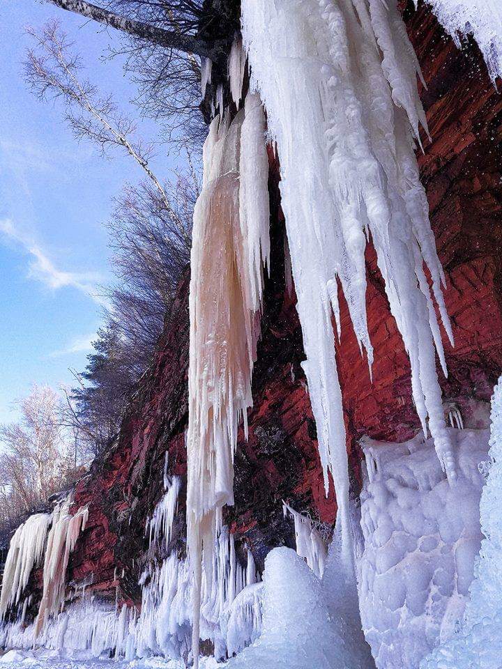 Apostle Islands Ice Caves - Photo by Tad Paavola