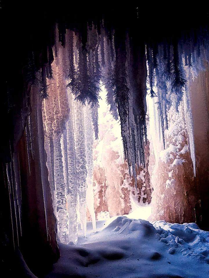 Apostle Islands Ice Caves - Photo by Tad Paavola