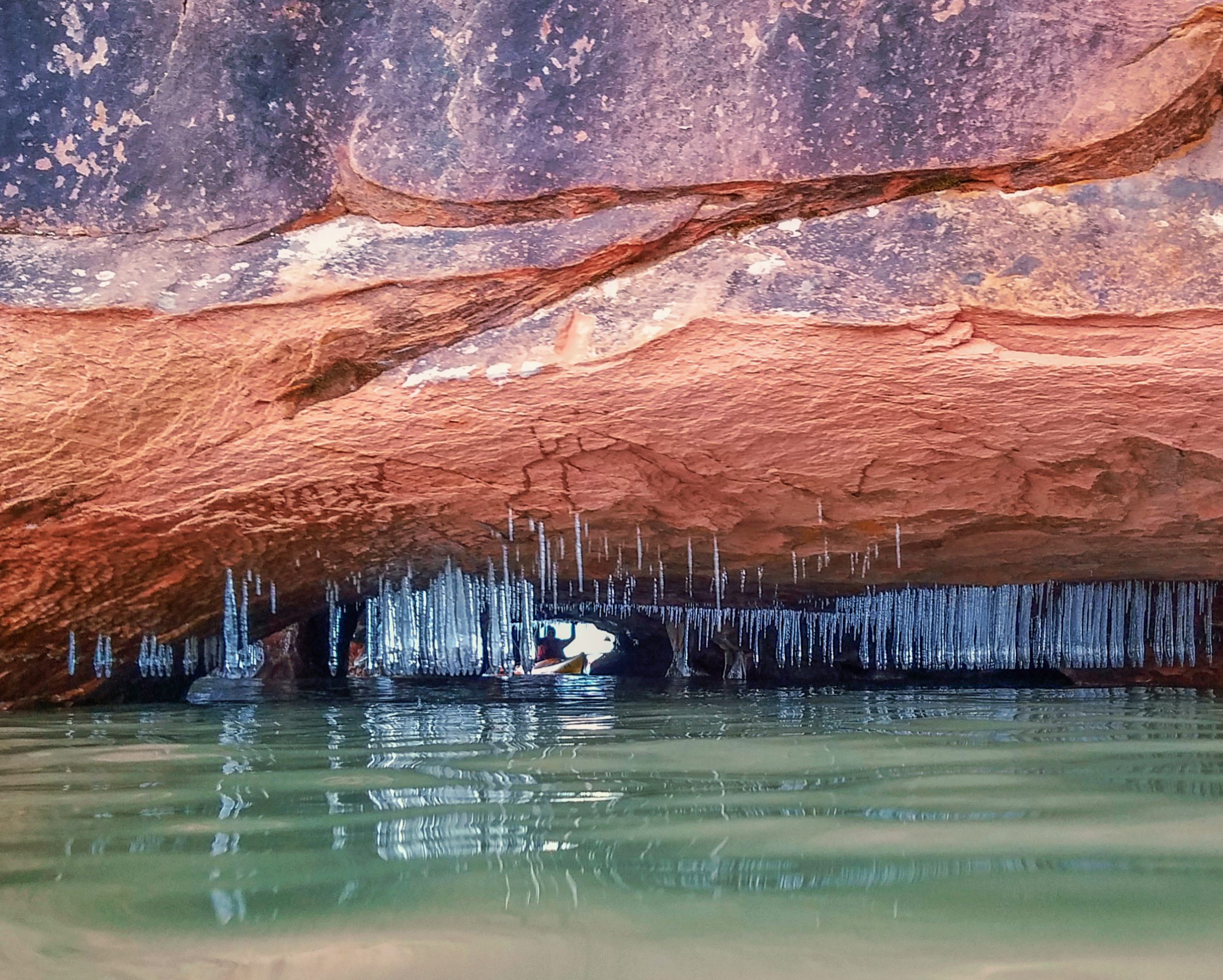 Apostle Islands Ice Caves Kayaking Roman's Point