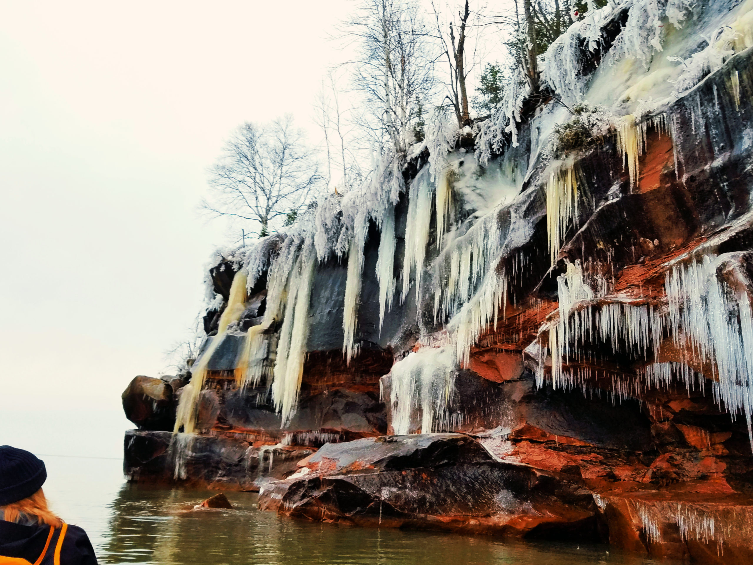 Apostle Islands Ice Caves Kayaking Roman's Point