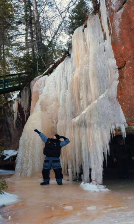 Apostle Islands Ice Caves Chequamegon Bay J-Rock