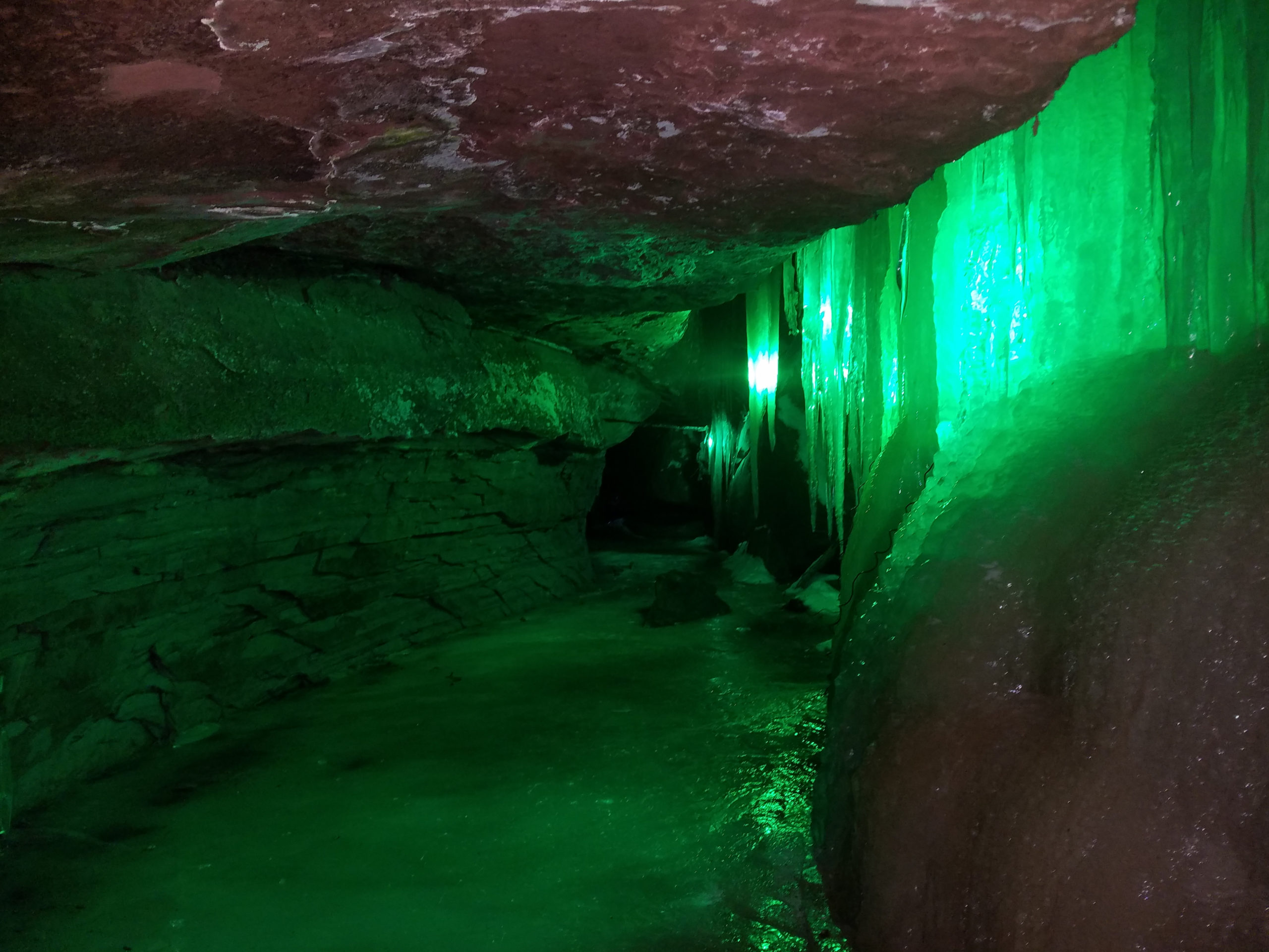 Apostle Islands Ice Caves Night Tour