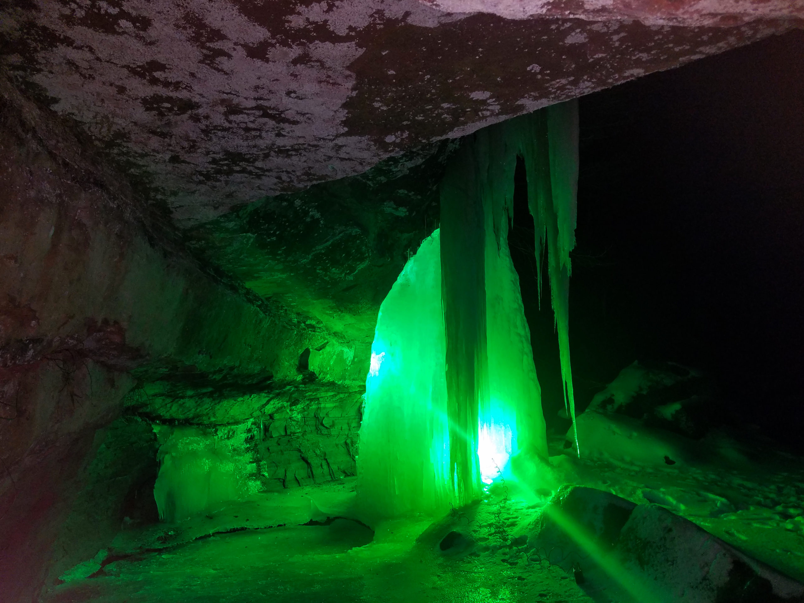 Apostle Islands Ice Caves Night Tour