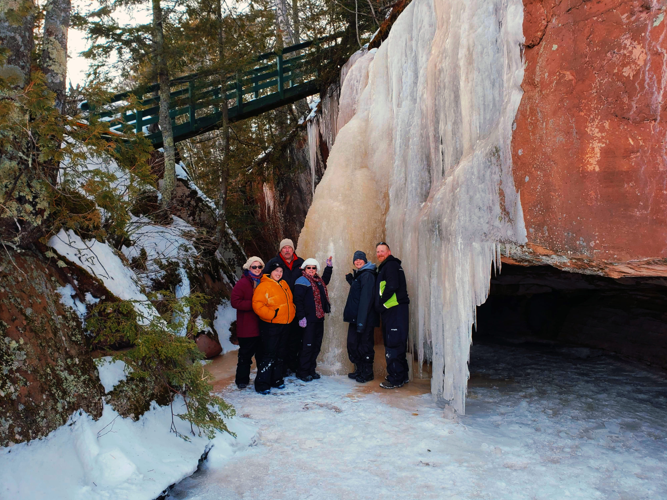 Apostle Islands Ice Caves Chequamegon Bay