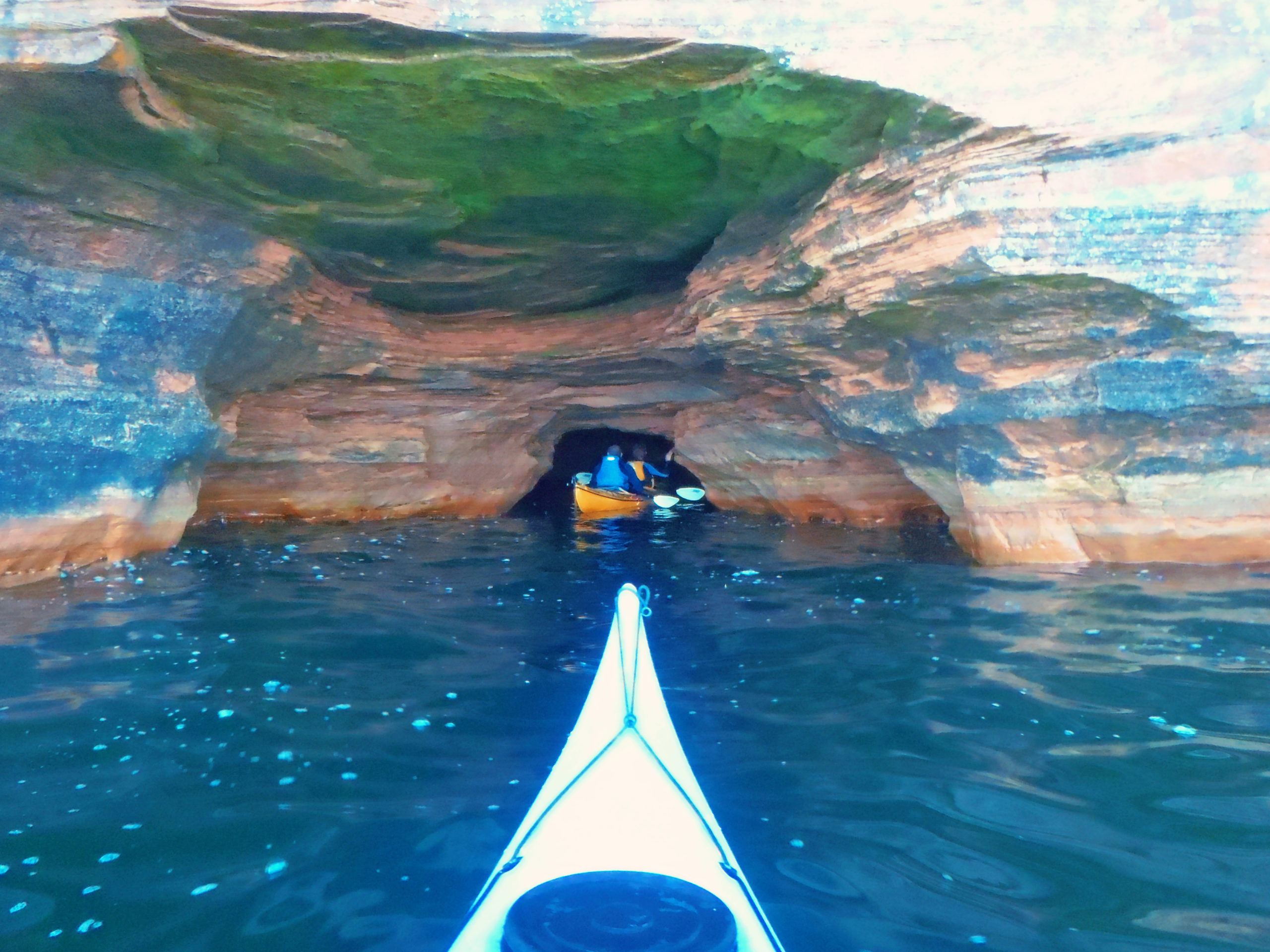 Apostle Islands Kayaking Sea Caves