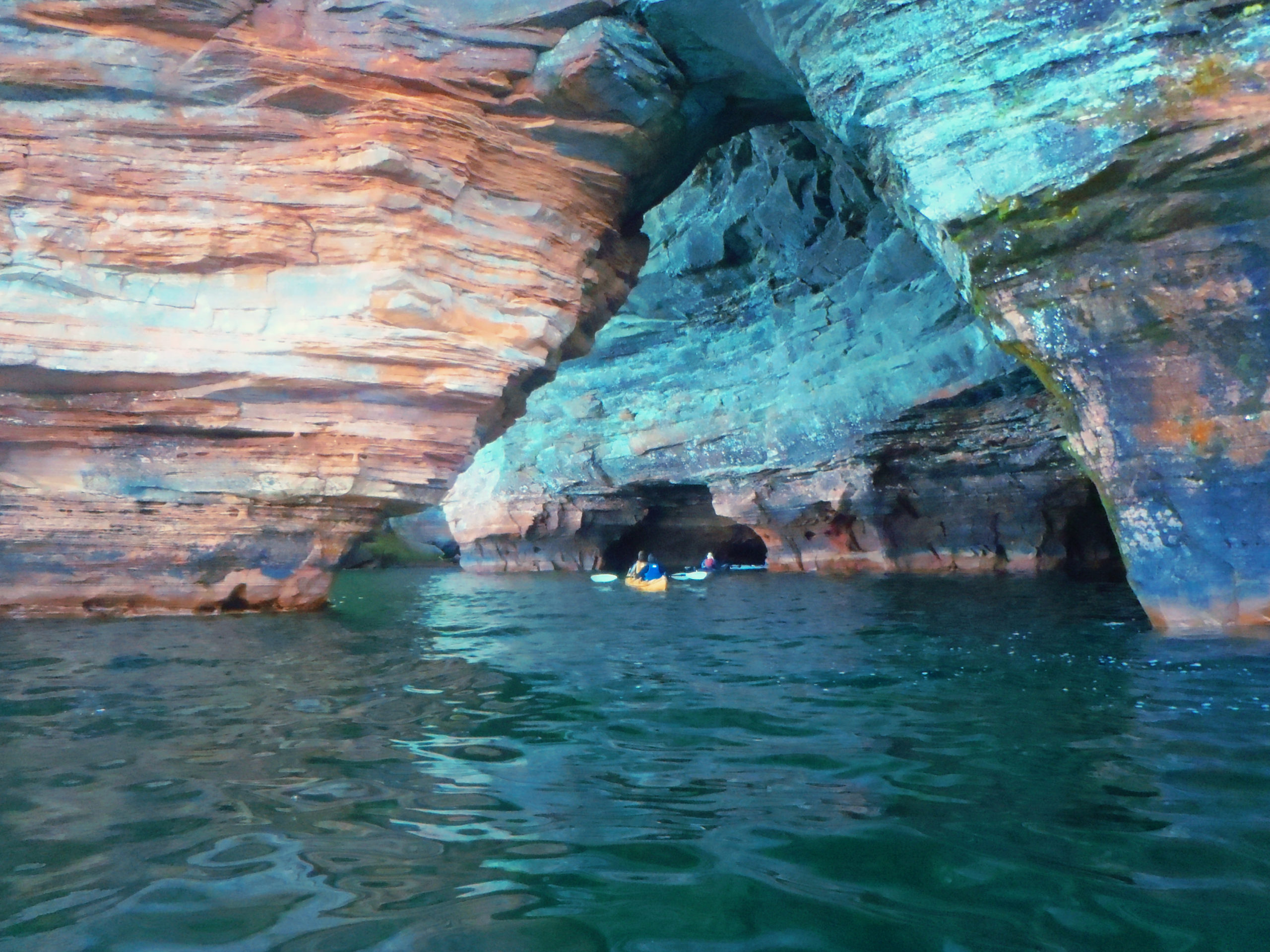 Apostle Islands Kayaking Sea Caves