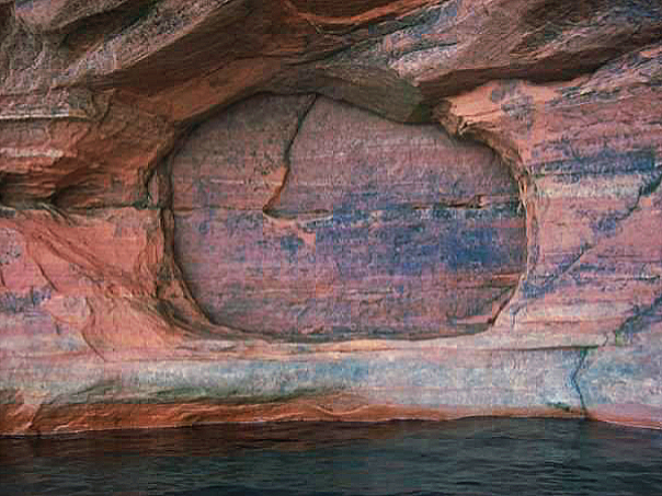 Apostle Island Sea Caves beautiful sandstone