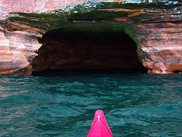 Apostle Island sea caves