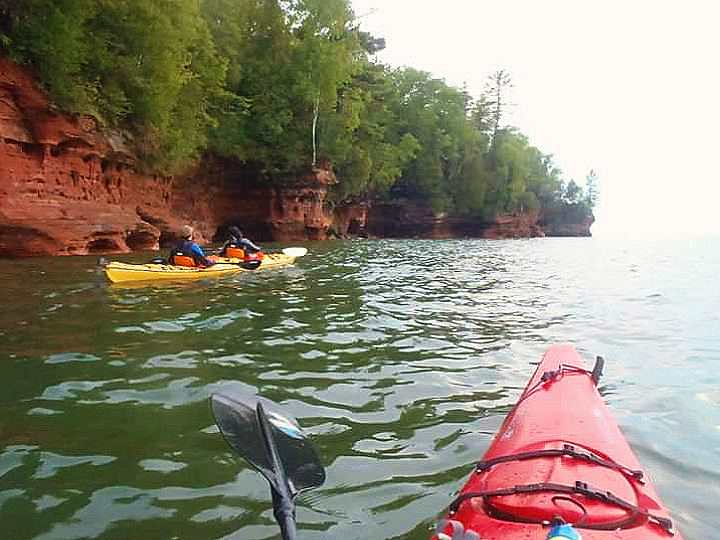 Apostle Island kayak tour