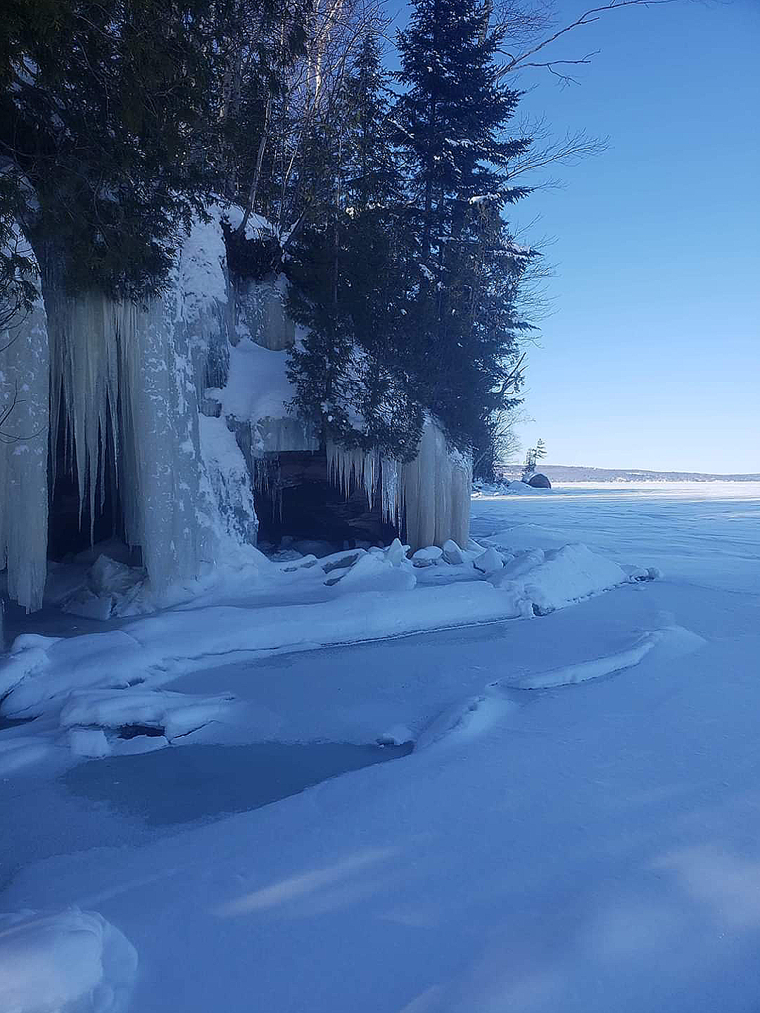 Apostle Islands Ice Caves Chequamegon Bay