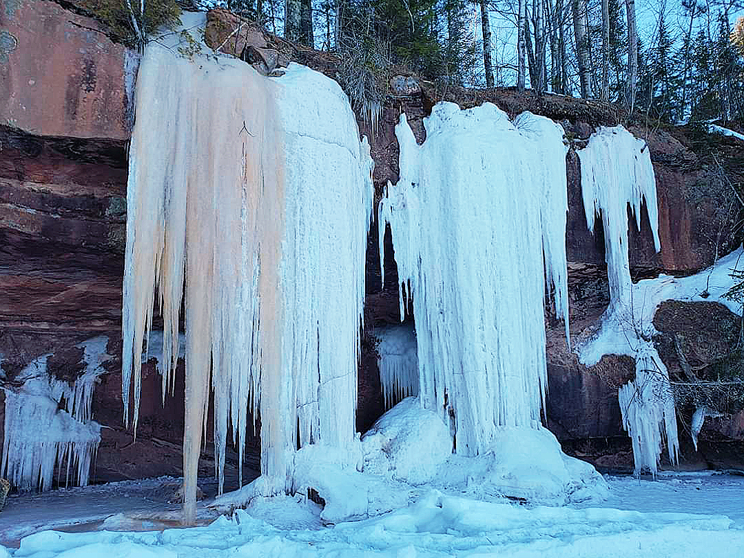 Apostle Islands Ice Caves Chequamegon Bay