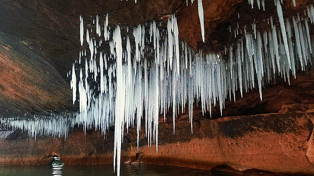 Apostle Islands Ice Caves Kayaking Roman's Point